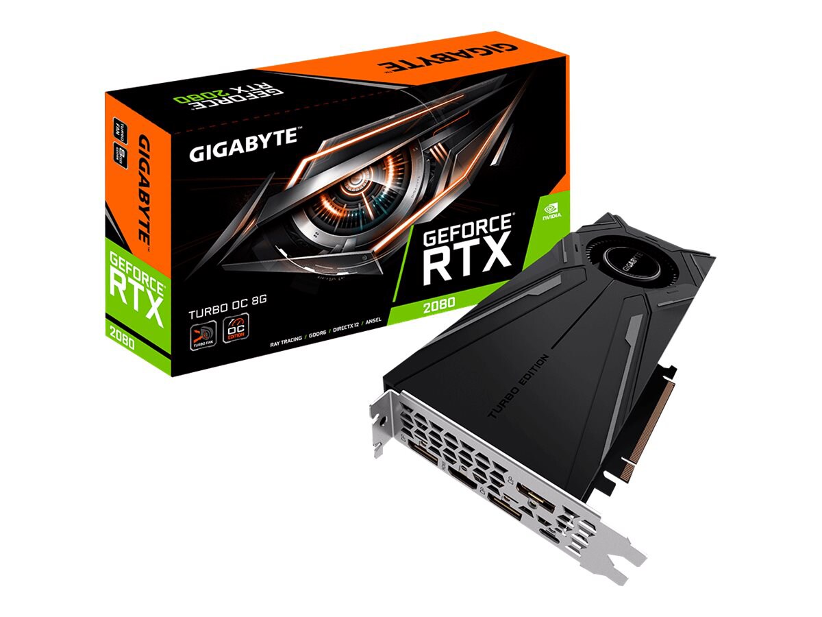 Gigabyte GeForce RTX 2080 8GB PCIe GDDR6 Graphics Card