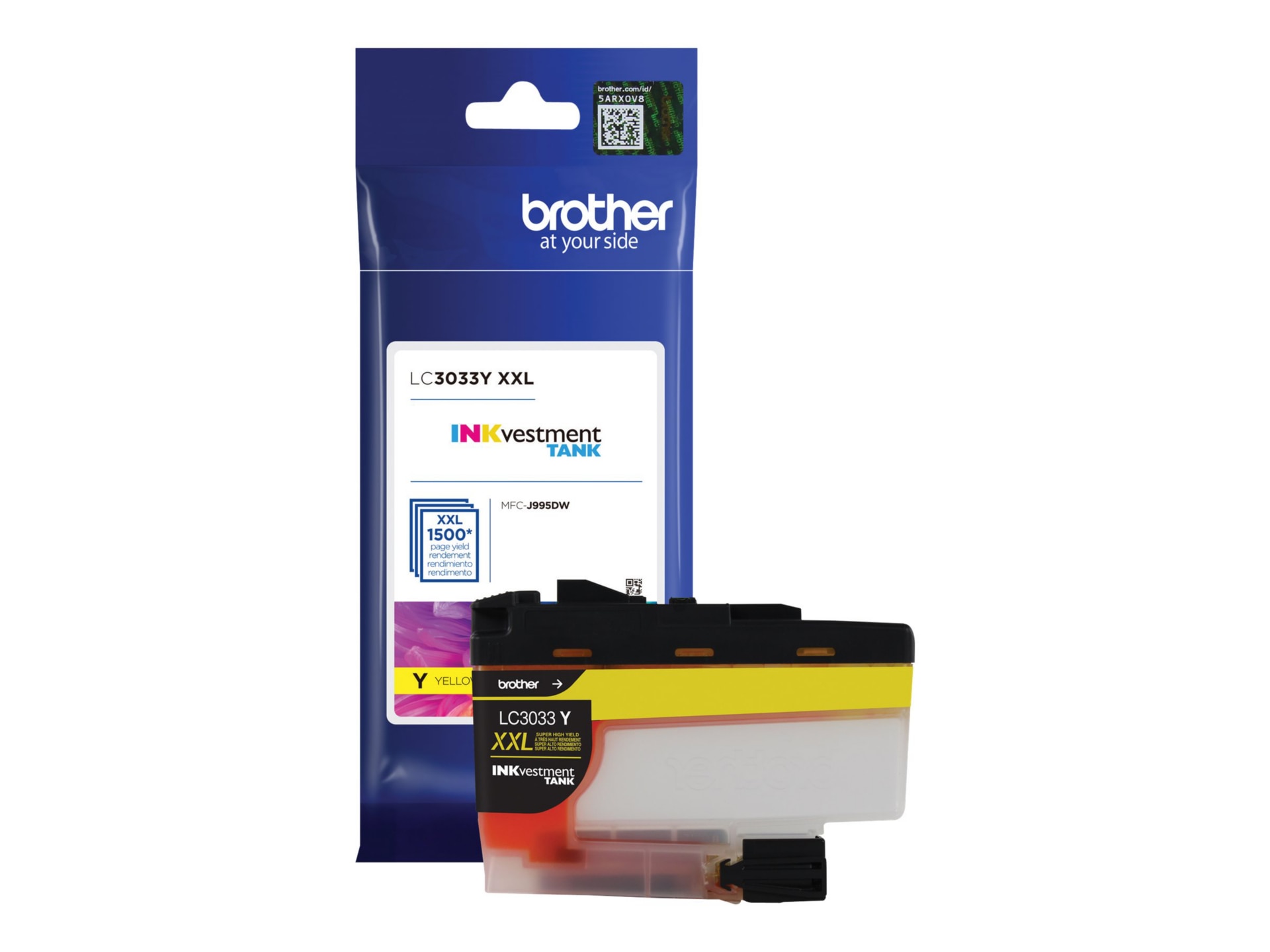 Brother LC3033Y - Super High Yield - yellow - original - ink cartridge