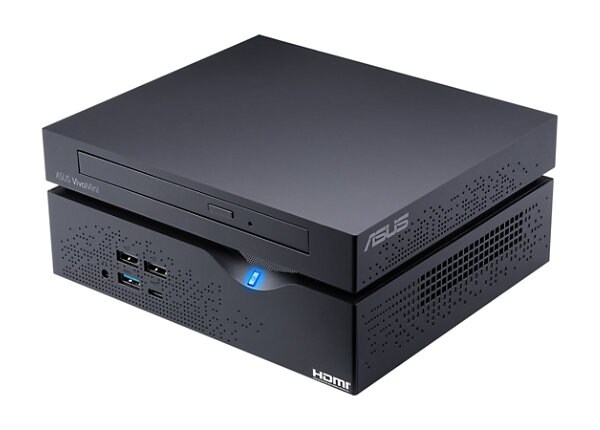 ASUS VivoMini VC66 - mini PC - Core i5 7400 3 GHz - 4 GB - 500 GB