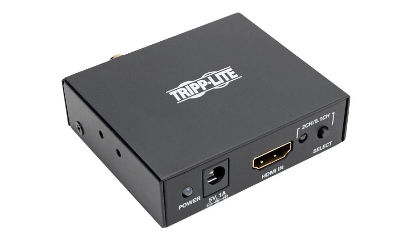 Tripp Lite Ultra High Definition UHD 4Kx2K HDMI Audio De-Embedder Extractor - extracteur de signal audio HDMI
