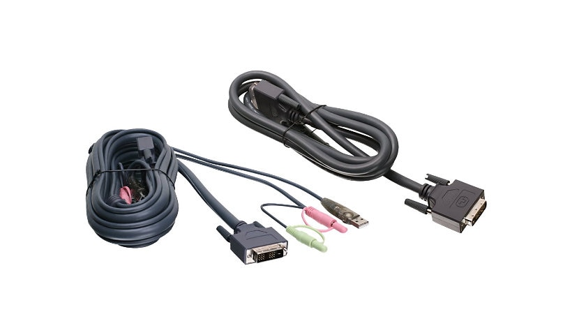 IOGEAR G2L7202U - keyboard / video / mouse (KVM) cable kit - TAA Compliant