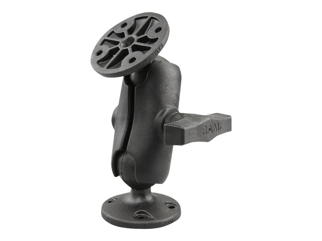 RAM Composite Double Socket Mount with Short Arm and Two 2.5" Diameter Ball Bases - mount