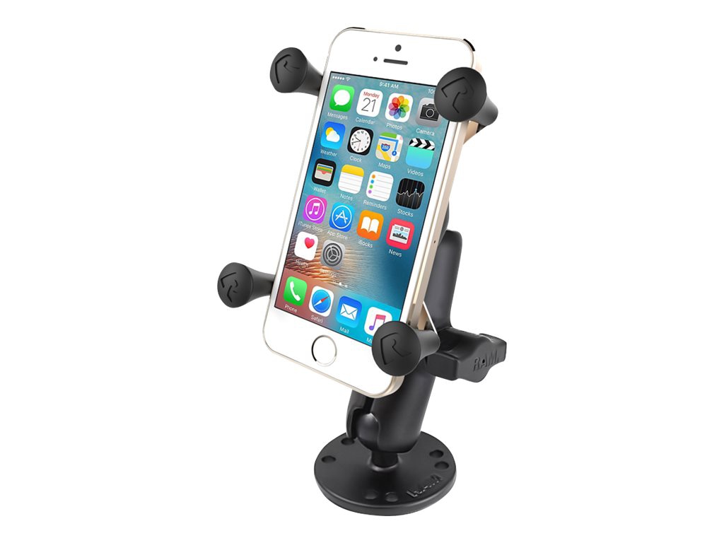 RAM Flat Surface Mount with Universal RAM X-Grip Cradle - holder for cellular phone