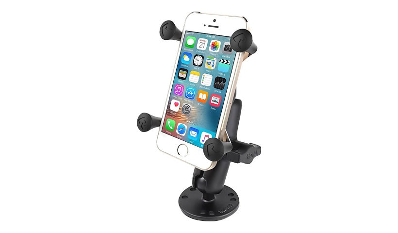 RAM Flat Surface Mount with Universal RAM X-Grip Cradle - holder for cellular phone