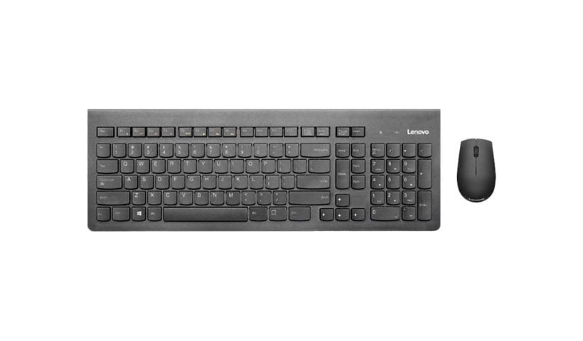 Lenovo 500 Wireless Combo - keyboard and mouse set - US