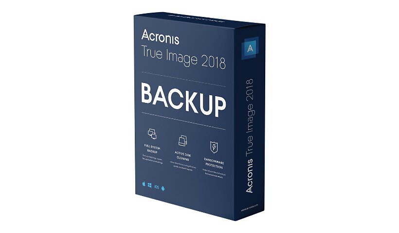 Acronis True Image Advanced - subscription license (1 year) - 5 computers, 250 GB cloud storage space