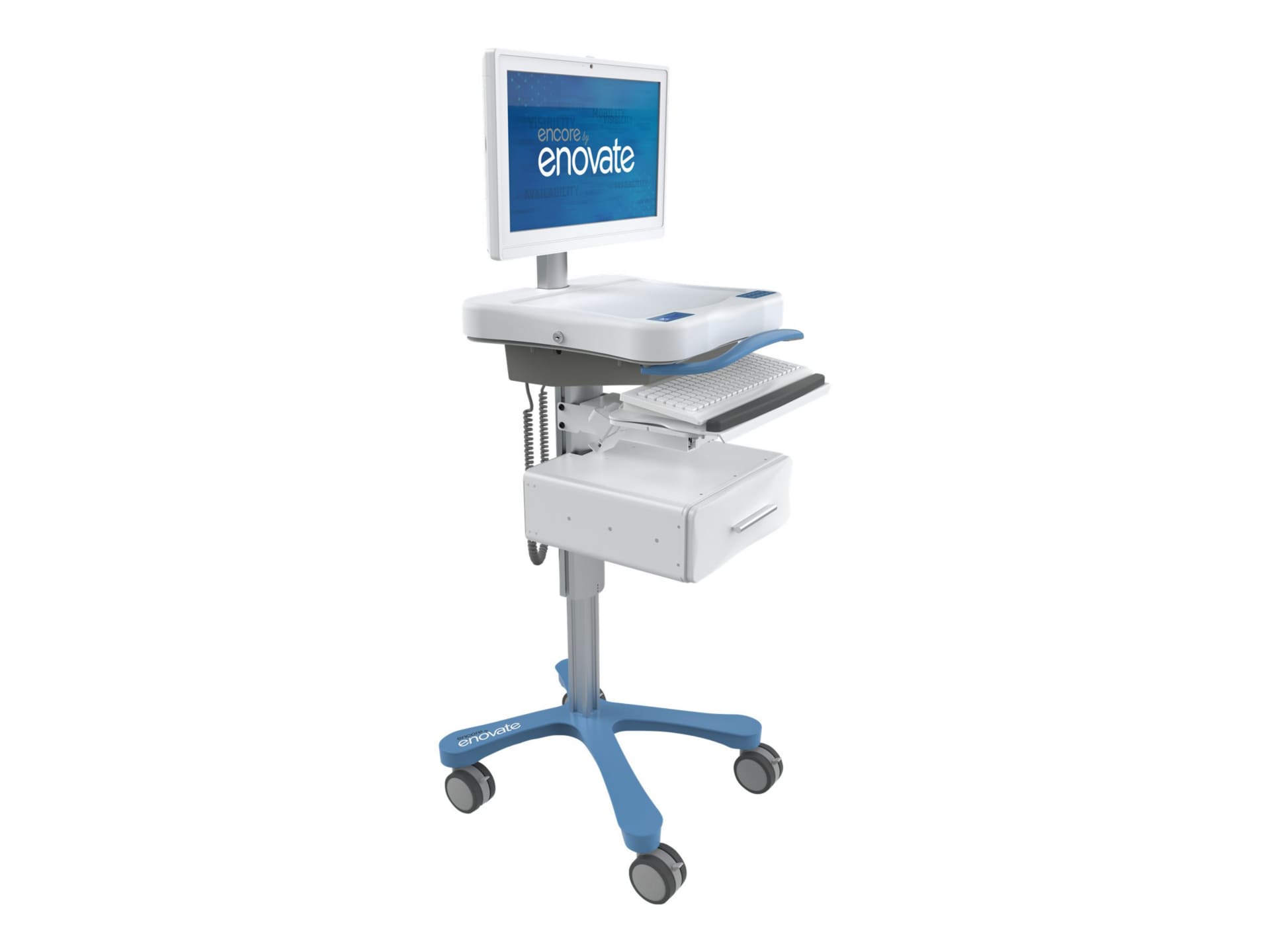 Enovate Medical Encore cart - for LCD display / keyboard / mouse