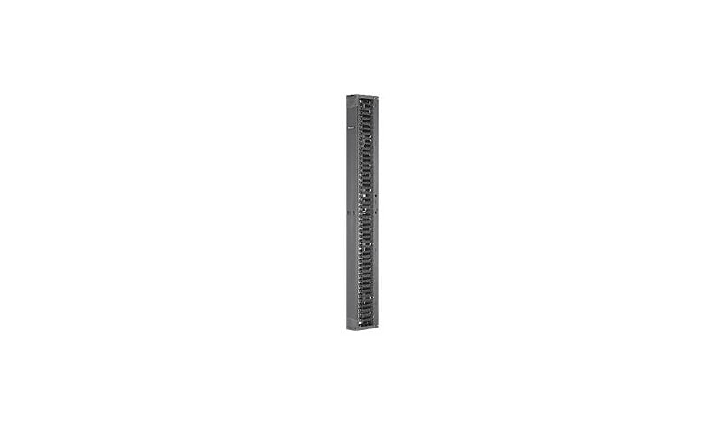 Panduit PatchRunner 2 Single Sided Manager - rack cable management panel (vertical) - 45U