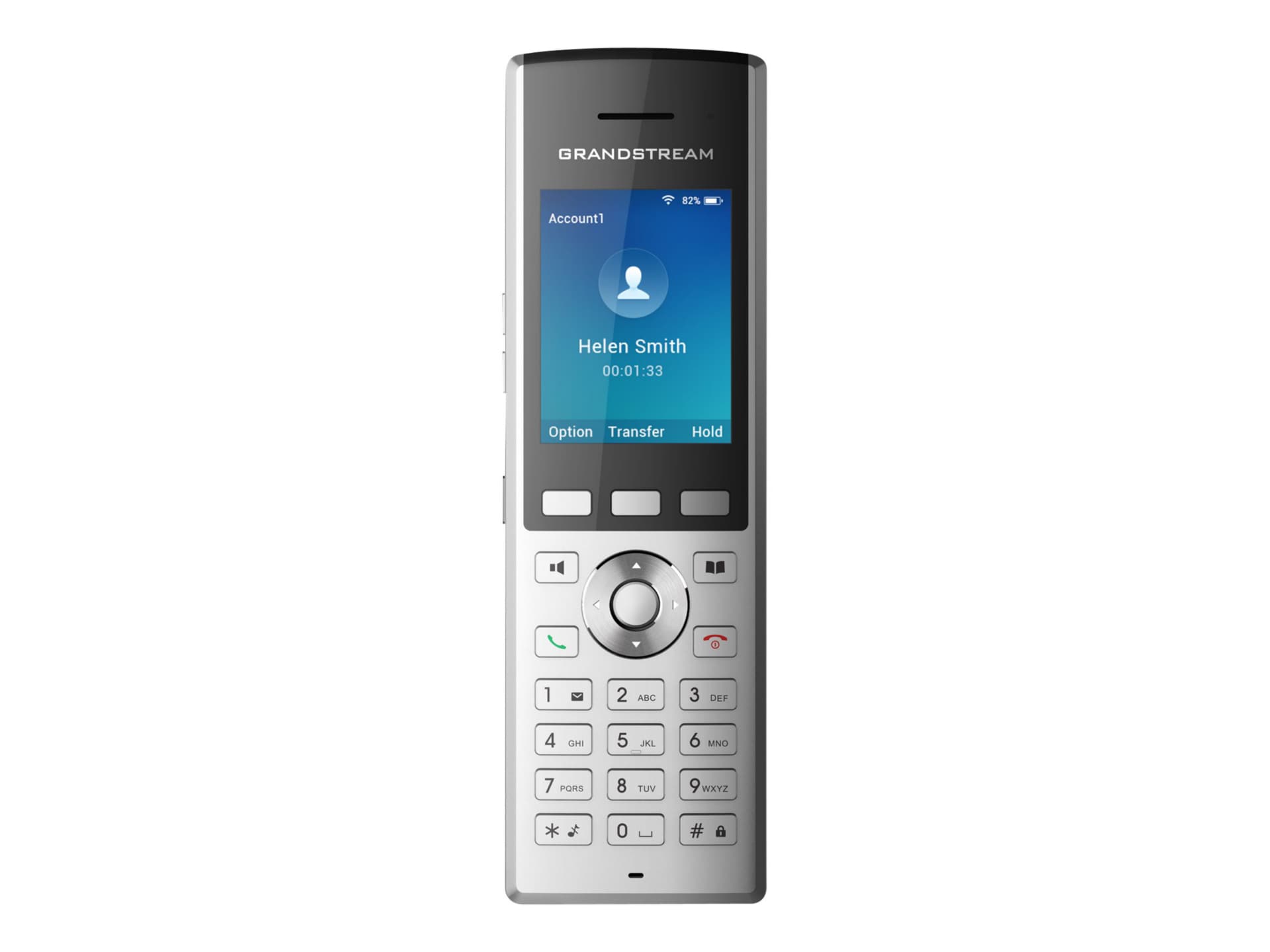 Grandstream WP820 - VoIP phone - with Bluetooth interface - 3-way call capability