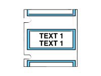 Brady PermaSleeve Wire Marking B-342 - sleeves - matte - 100 pcs. -