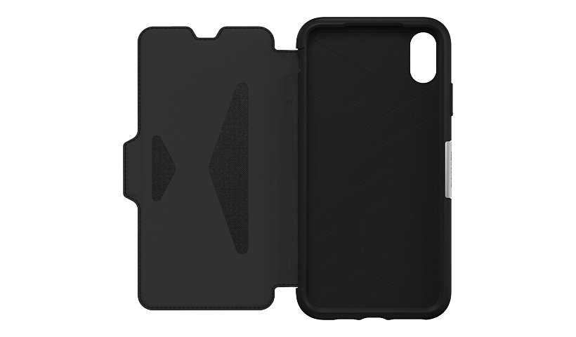 OtterBox Strada Series Folio Case for iPhone Xs Max - Black