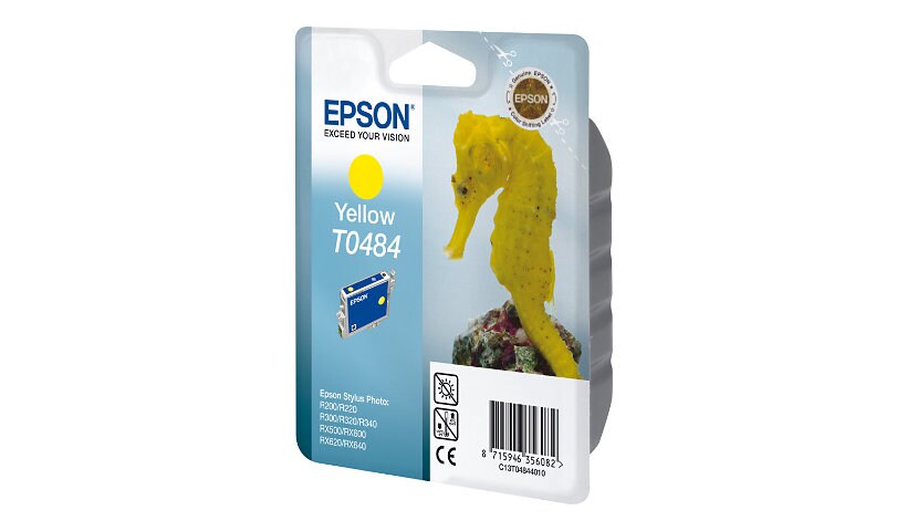 Epson T0484 - yellow - original - ink cartridge