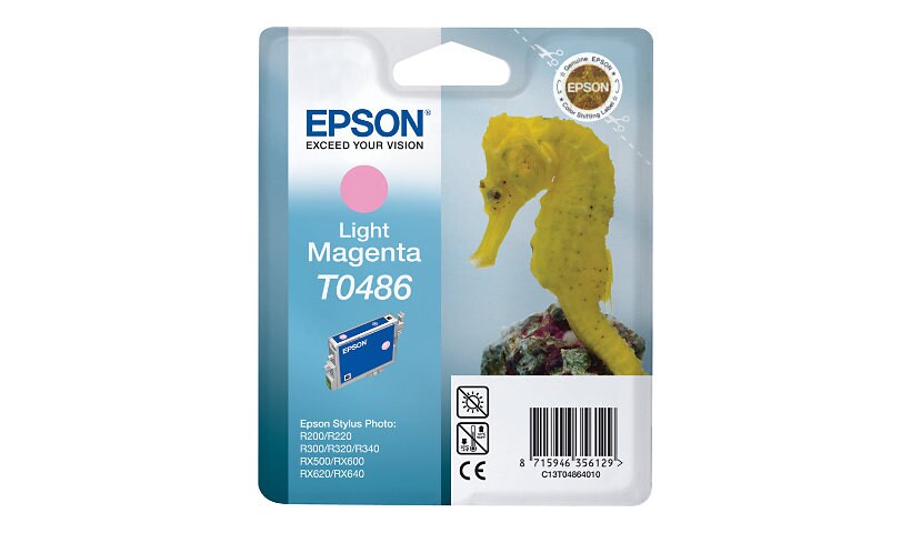 Epson T0486 - light magenta - original - ink cartridge