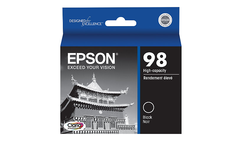 Epson 98 - High Capacity - black - original - ink cartridge