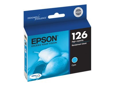 Epson 126 - High Capacity - cyan - original - ink cartridge