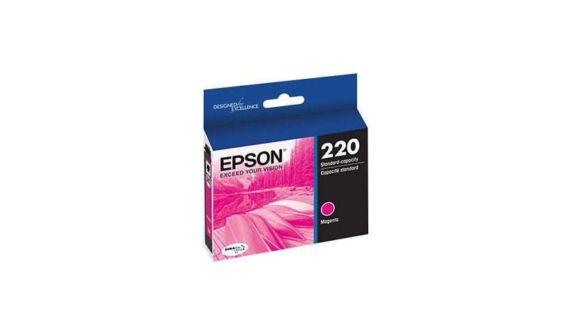 Epson 220 With Sensor - magenta - original - ink cartridge