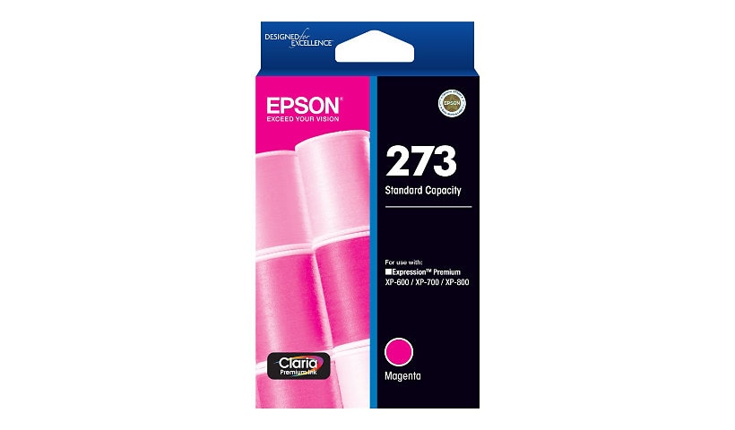 Epson 273 With Sensor - magenta - original - ink cartridge