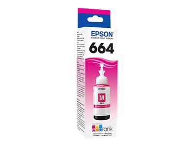 Epson 664 With Sensor - Ultra High Capacity - magenta - original - ink tank