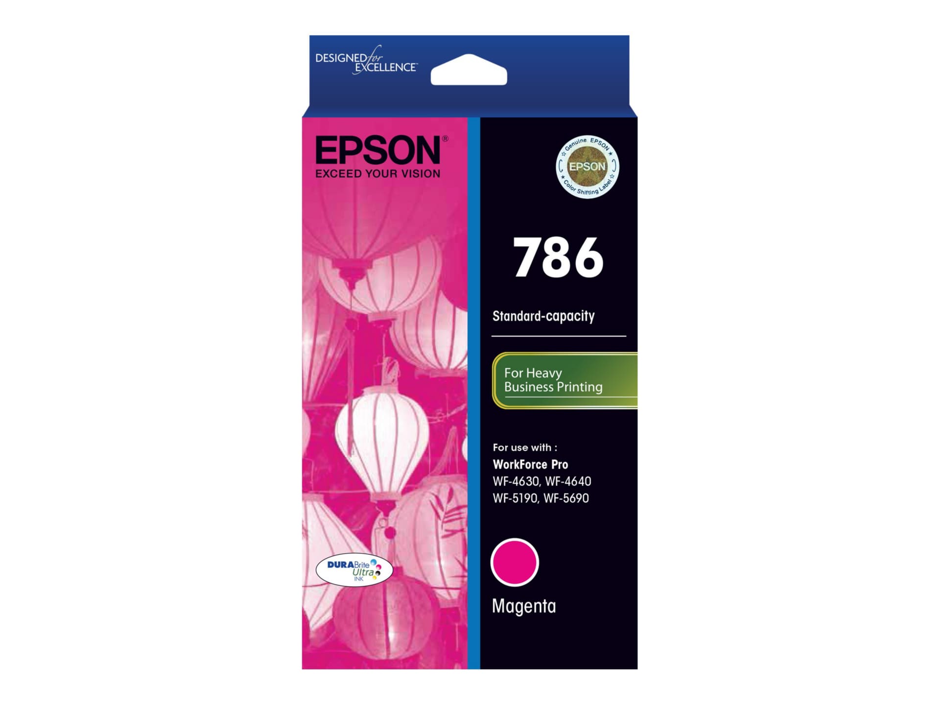 Epson 786 With Sensor - magenta - original - ink cartridge