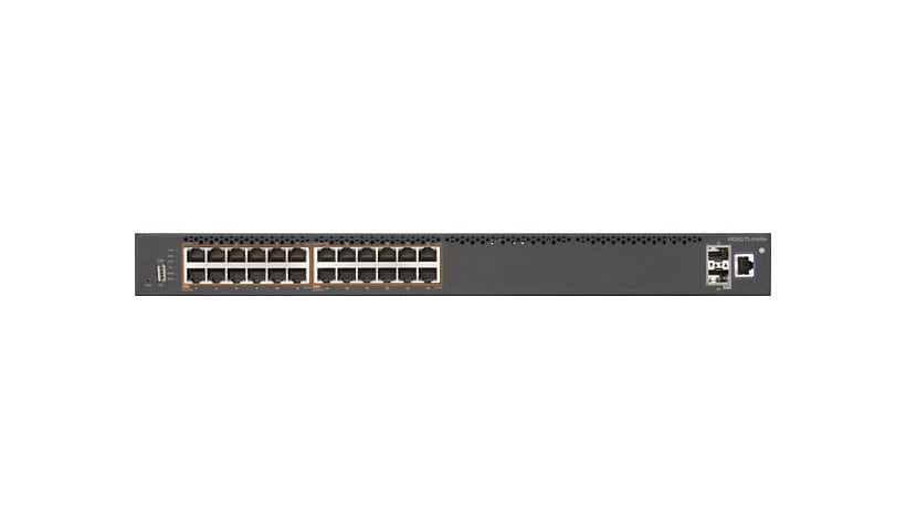 Extreme Networks Ethernet Routing Switch 4900 4926GTS-PWR+ - switch - 26 po