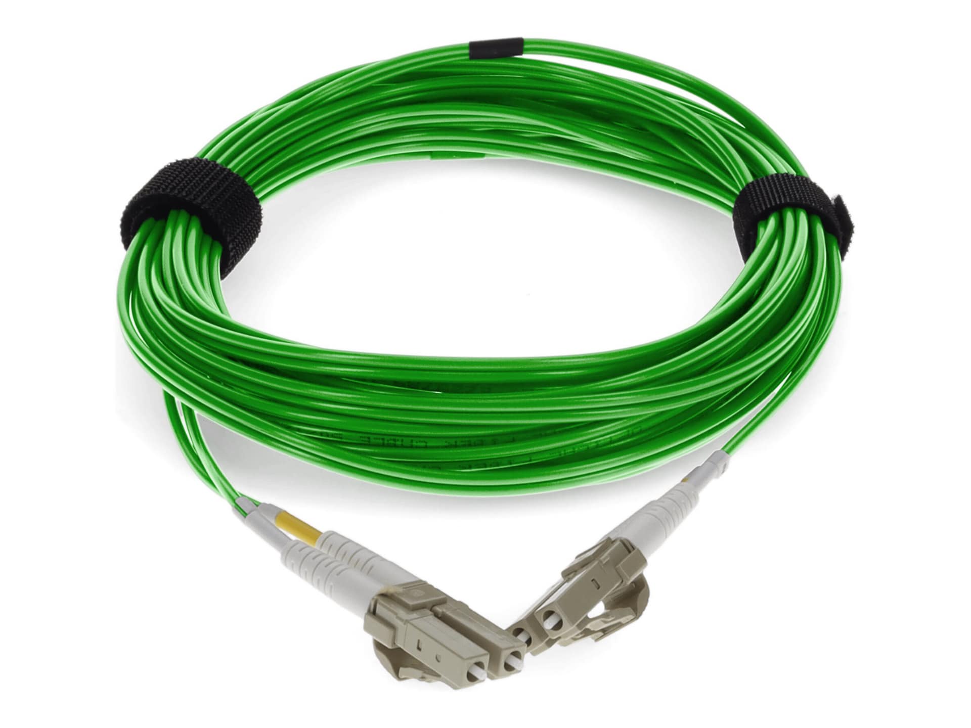 Proline 1m LC (M) to LC (M) Green OM4 Duplex Fiber OFNR Patch Cable