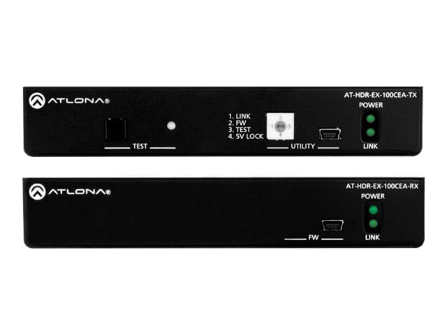 Atlona AT-HDR-EX-100CEA-KIT (Transmitter & Receiver Units) - video/audio/in