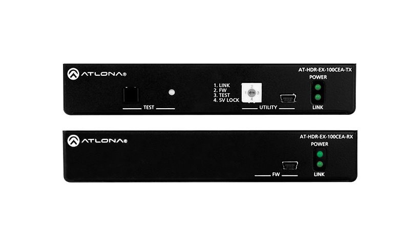 Atlona AT-HDR-EX-100CEA-KIT (Transmitter & Receiver Units) - video/audio/in