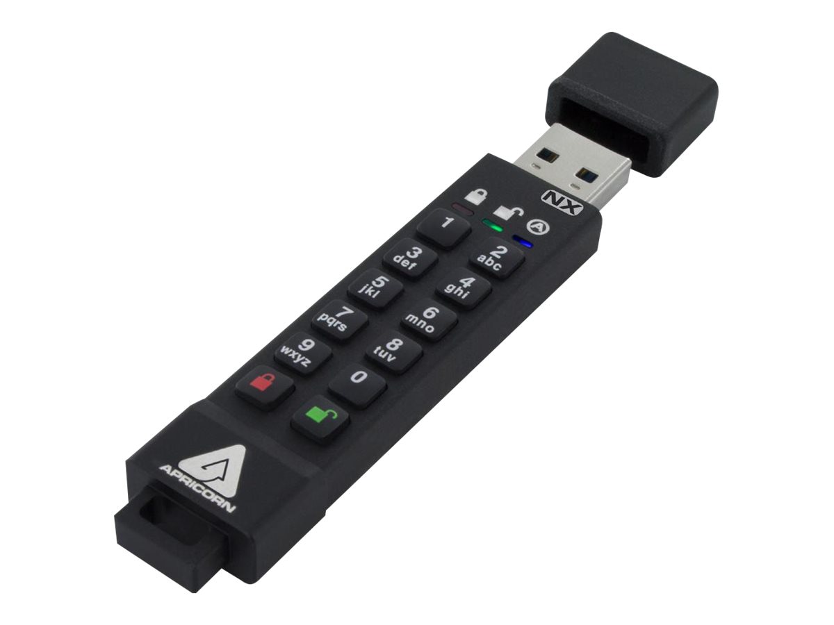 Apricorn Aegis Secure Key 3NX - USB flash drive - 8 GB