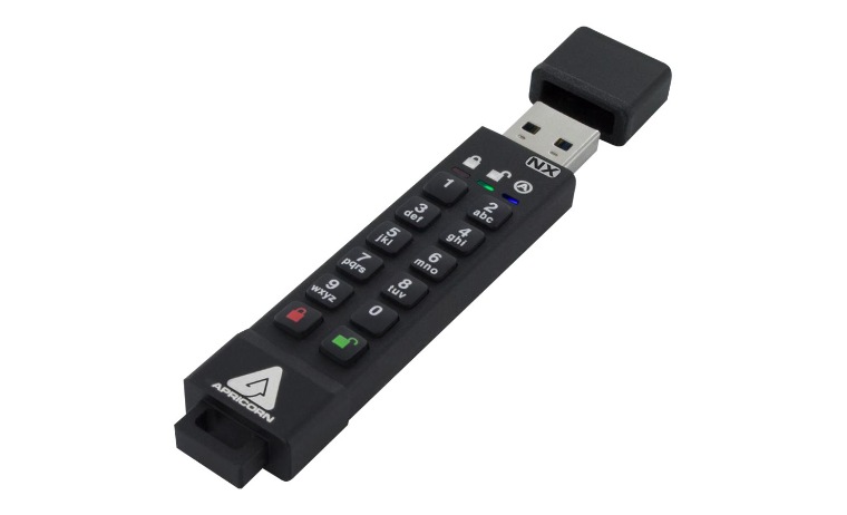 Apricorn Aegis Secure Key 3NX - USB flash drive - 8 GB - ASK3-NX
