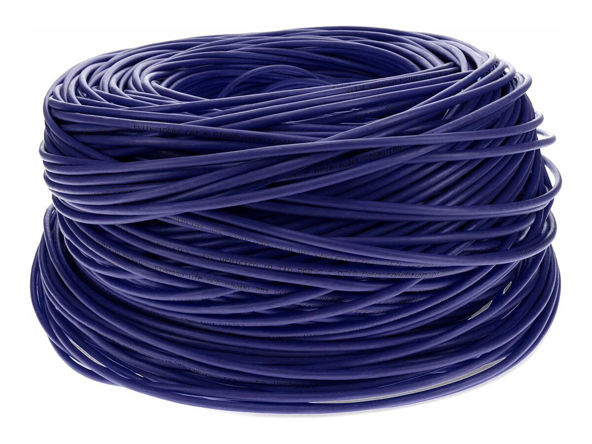 Proline bulk cable - 1000 ft - purple