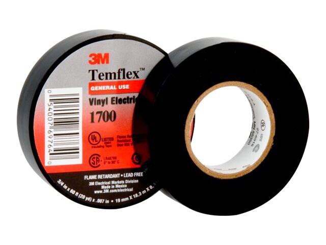 3M Temflex 1700 electrical insulation tape (pack of 25)