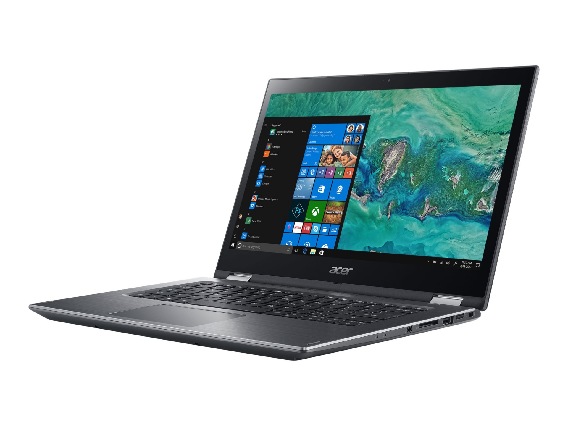 Acer Spin 3 SP314-52-50HT - 14" - Core i5 8265U - 8 GB RAM - 1 TB HDD - US