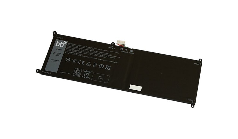 BTI 7VKV9-BTI - notebook battery - Li-pol - 3947 mAh - 30 Wh