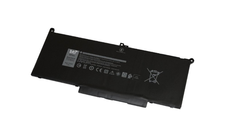 Bti F3ygt Bti Notebook Battery Li Pol 74 Mah 60 Wh F3ygt Bti Laptop Accessories Cdw Com