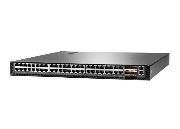 HPE Altoline 6921 48XGT 6QSFP+ x86 ONIE AC Front-to-Back Switch - switch - 48 ports - managed - rack-mountable
