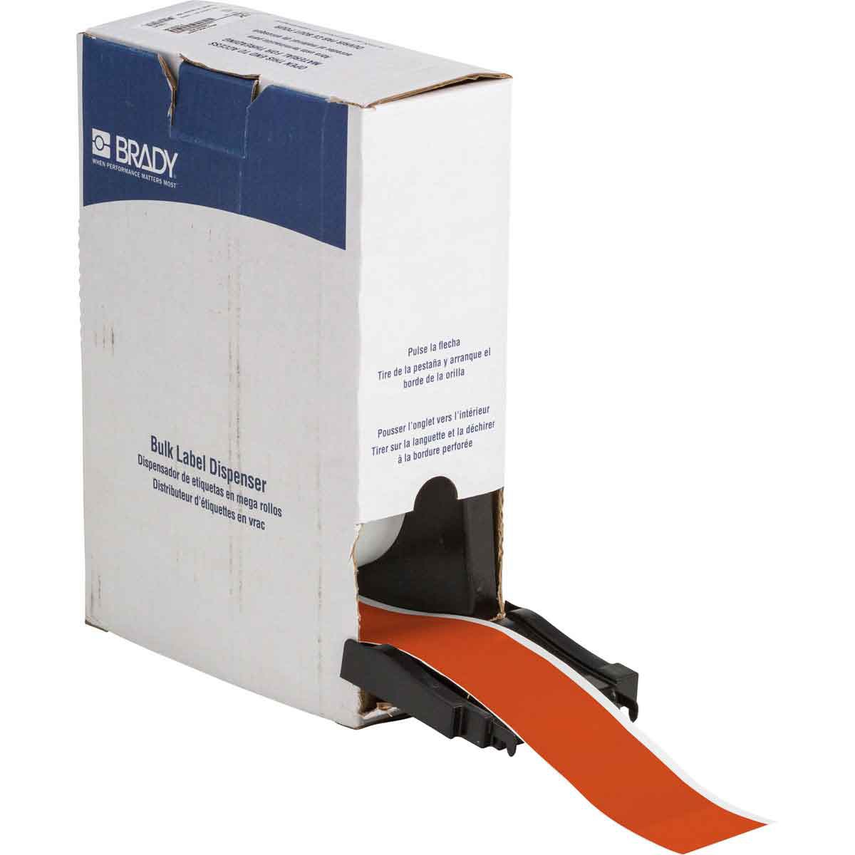 Brady B-584 - reflective tape - 1 roll(s) - Roll (2 in x 75 ft)