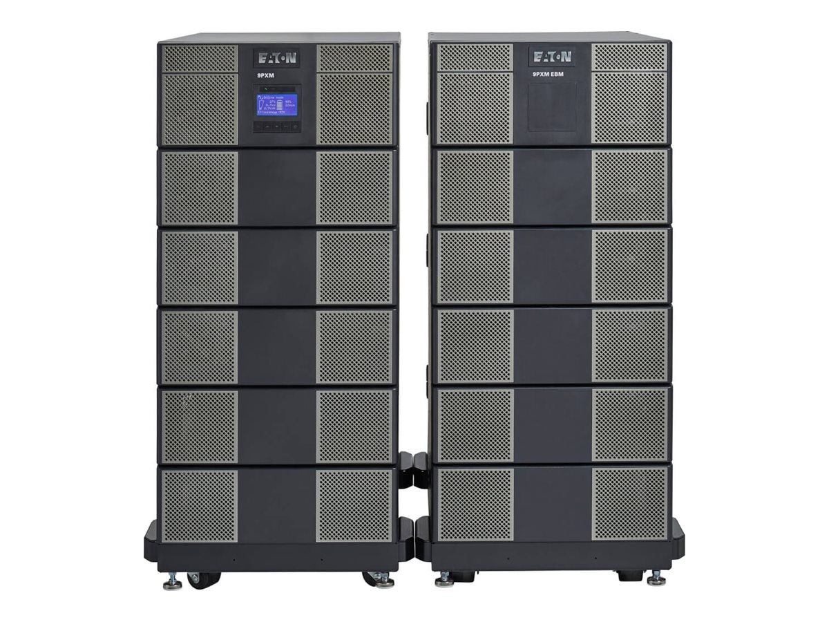 Eaton 9PXM 8-Slot Standard External Battery Cabinet for 9PXM Online Double-Conversion UPS, Add up to 3 EBMs, 14U