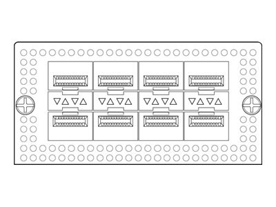 Viptela NIM-8-1GE-SFP - expansion module - Gigabit SFP x 8