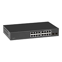 Black Box - switch - 18 ports - smart - rack-mountable