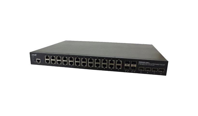 Transition Networks Hardened SISPM1040-3248-L - switch - 32 ports - managed - rack-mountable