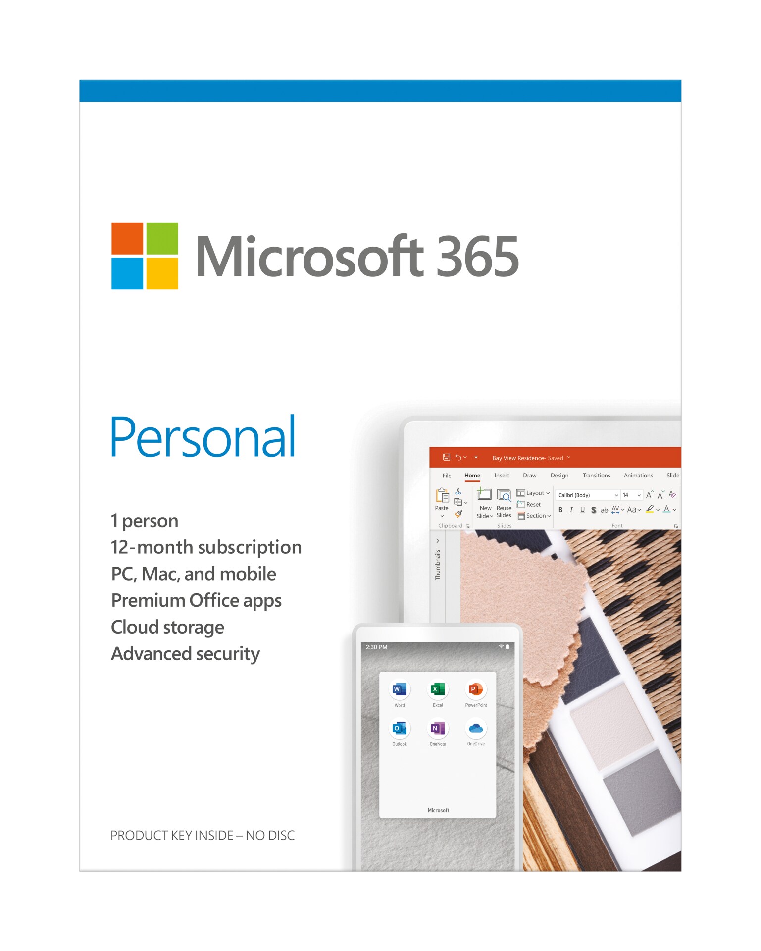 MS O365 PERSONAL EN 1Y NA