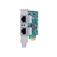 Allied Telesis AT-2911T/2 - network adapter - PCIe 2.0 - Gigabit Ethernet x 2 - TAA Compliant