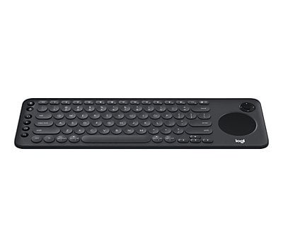 Logitech K600 TV TV Keyboard with Integrated Touchpad and D-Pad Compatible with Smart TV 