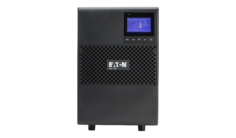Eaton 9SX UPS Online 1500VA 1350W 120V Extended Runtime Tower UPS LCD USB