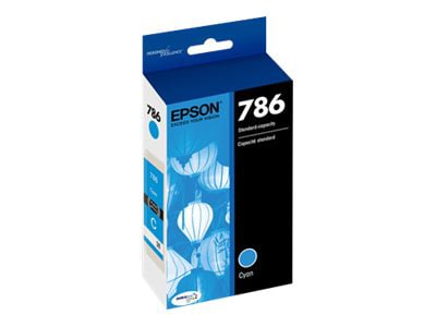 Epson 786 With Sensor - cyan - original - ink cartridge