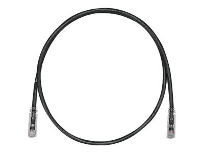 Panduit TX6 PLUS patch cable - 1.6 ft - black
