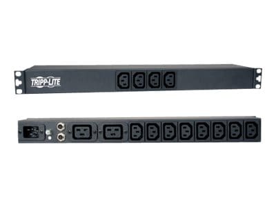 Tripp Lite PDU Single Phase Basic Horizontal 100/240V 3.8kw 12 C13 2 C19