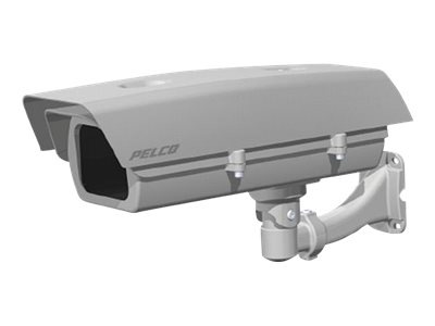 Pelco camera outdoor housing with heater/fan/sunshield