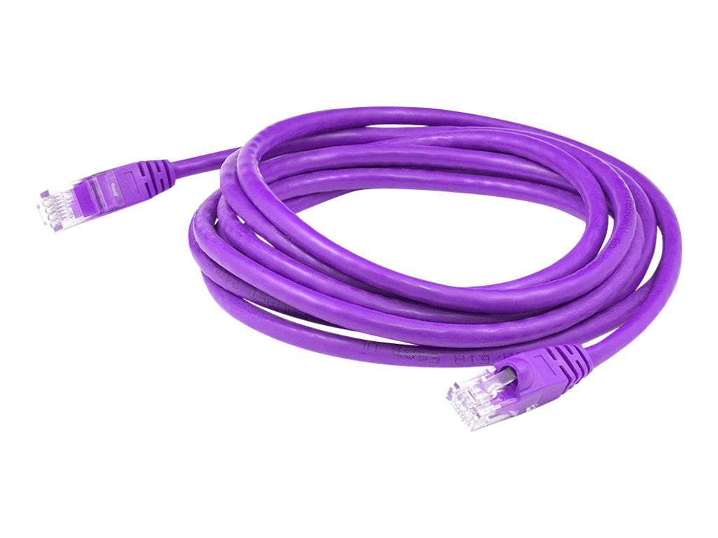 Proline 10ft RJ-45 (M)/RJ-45 (M) Straight Purple Cat6 UTP PVC Patch Cable