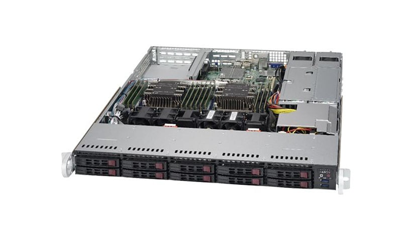 Supermicro SuperServer 1029P-WTRT - Montable sur rack - pas de processeur - 0 Go - aucun disque dur